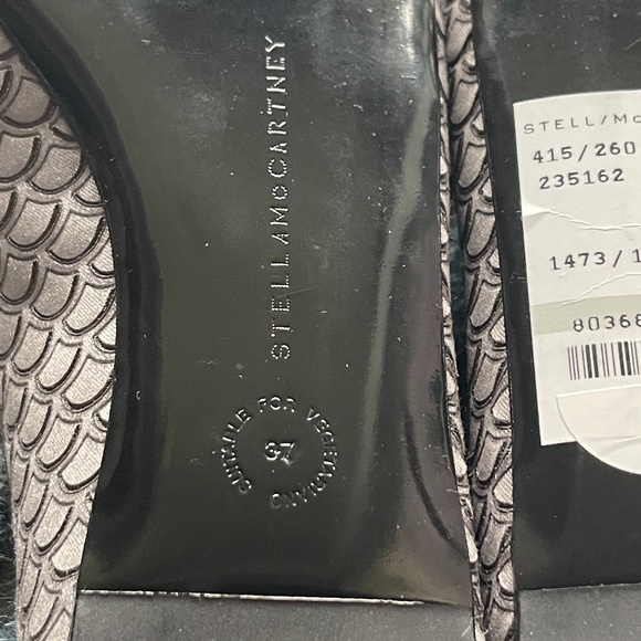 NWOB Stella McCartney Patterned Ballet Flats, IT 37 (~US 7) - Picture 13 of 16